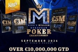 King's: Očekávaný festival King's Million s celkovou obří garancí €10M je tady!