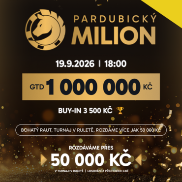 G4G Hodolany/Dražkovice: V pátek v Olomouci Mystery Night, v sobotu v Dražkovicích Pardubický Milion