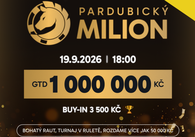 G4G Hodolany/Dražkovice: V pátek v Olomouci Mystery Night, v sobotu v Dražkovicích Pardubický Milion