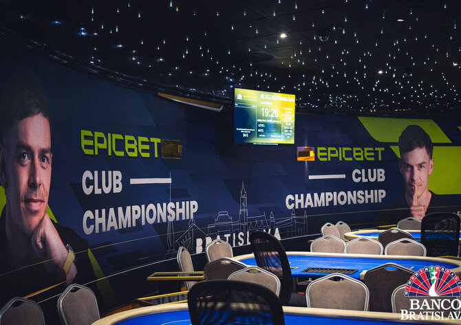 Banco: EpicBet Club Championship Main Event €150.000 GTD odstartoval!