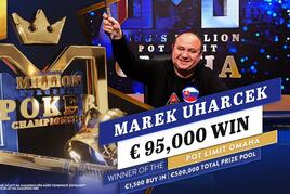 King's KM EPC: Marek Uharček získal vítězné žezlo v PLO, pět CZ postupů v Mystery Bounty €1,5M GTD