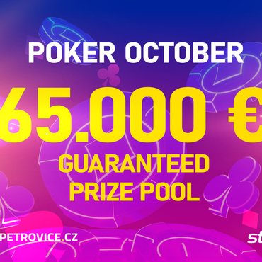 Star Casino Petrovice: V říjnu 14 eventů s celkovou garancí €65.000!