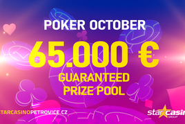 Star Casino Petrovice: V říjnu 14 eventů s celkovou garancí €65.000!