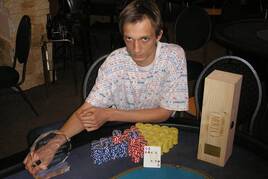 Brno PokerSens - vítězně Milan Skácel