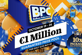 Rozvadov: Balkan Poker Circuit o €1M GTD!