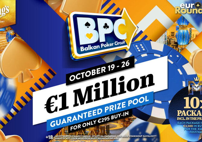 Rozvadov: Předkrm před WSOP obstará Balkan Poker Circuit o €1M GTD!
