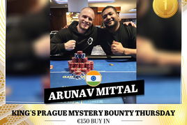 Hilton: Indický oficiální vítěz Thursday Mystery Bounty, Tomáš Žaloudek runner-upem s vyšší výhrou