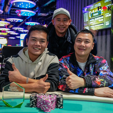 RS Kladno - 1 Day 1 Million - 1M GTD - ICM deal ve čtyřech - nejvíc peněz a trofej pro Le Huy Tuana