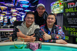 RS Kladno - 1 Day 1 Million - 1M GTD - ICM deal ve čtyřech - nejvíc peněz a trofej pro Le Huy Tuana