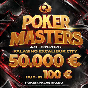 Palasino Poker Masters nabídne €50.000 GTD prizepool!
