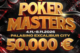 Palasino Poker Masters nabídne €50.000 GTD prizepool!