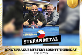 Hilton: Štefan Mital kraloval v Thursday Mystery Bounty eventu