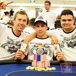 PFP 2012: V turnaji týmů zvítězilo trio hráčů PokerAreny