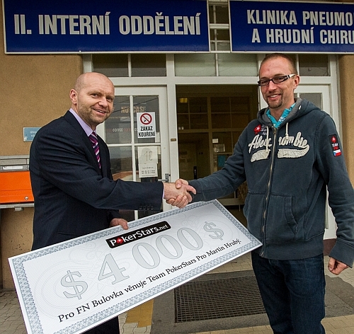 Český Team PokerStars PRO podporuje potřebné