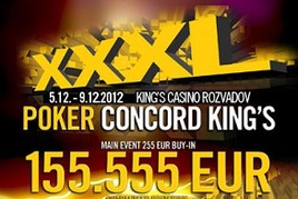 Concord King’s XXXL: Masivní garance za nízký buy-in