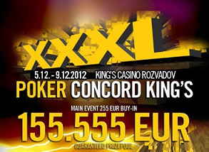 Concord King’s XXXL: Masivní garance za nízký buy-in