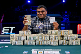 Ravi Raghavan zvítězil v Main Eventu WPT Five Diamond