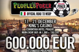 Italská People’s Poker Tour s očekávaným prizepoolem €600K míří do Corinthie