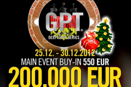 Vánoční edice Main Eventu GPT nabídne garanci €200.000!