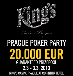 Prague Poker Party v King’s nabídne €20K garanci a high stakes cash game akci