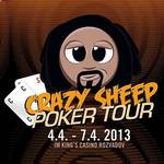 Crazy Sheep Poker Tour započne turnajovou sérii v King’s Casinu