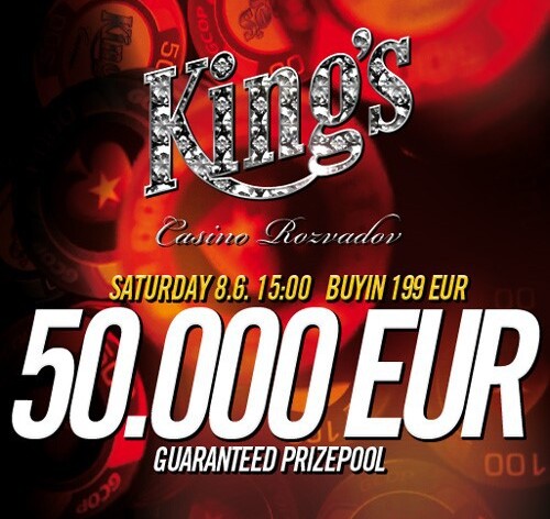Jednodenní turnaj o €50.000? V King’s Casinu již tento víkend!