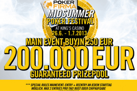 Za €250 o €200.000? Jedině v King’s Casinu!