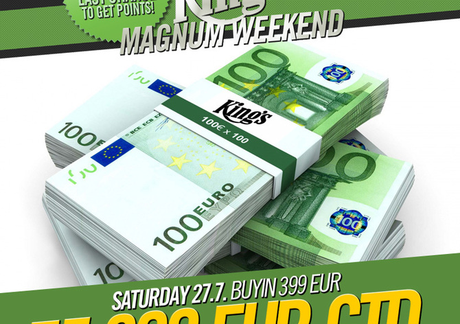 King&#039;s Magnum Weekend garantuje na výhrách přes €100.000