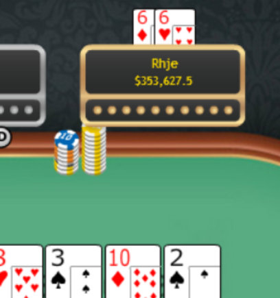 Online High Stakes: 2 miliony za 2 měsíce pro &quot;Rhje&quot;
