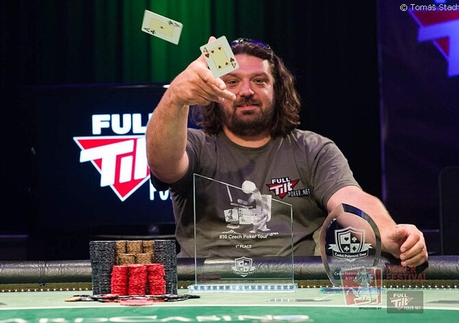Vlastimil Kuděla zvítězil v Main Eventu pardubické České Pokerové Tour