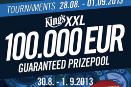 King&#039;s XXL Main Event nabízí masivních €100.000