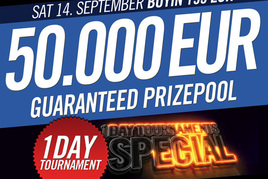 King&#039;s: Jednodenní deepstack o €50.000!