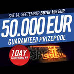 King&#039;s: Jednodenní deepstack o €50.000!