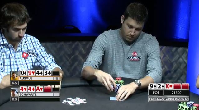 WSOPE Event #4: Final table Live stream