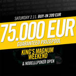 Oblíbený King&#039;s Magnum Weekend garantuje €145.000