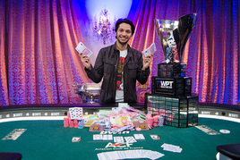 Z fantastického triumfu na pařížské WPT se raduje Mohsin Charania