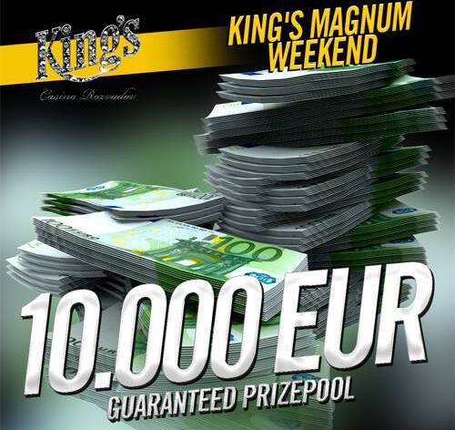 Magnum Weekend zakončí nedělní turnaj s garancí 10 tisíc euro