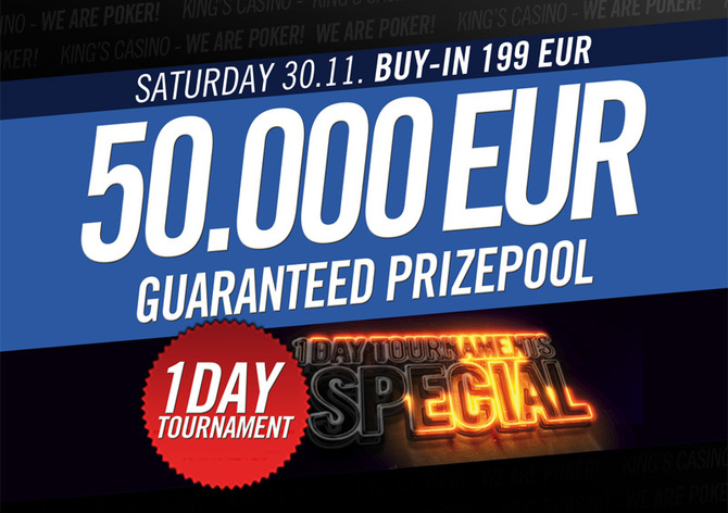 Jednodenní turnaje v King&#039;s o více než €75.000!