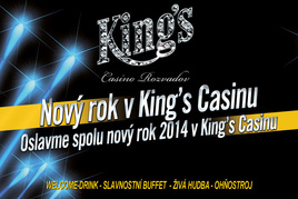 Oslavte Silvestr v King&#039;s Casinu! 