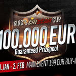 Main Event King&#039;s tristar Cup nabídne garanci €100.000