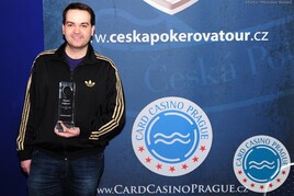Pavel Kellner přebral cenu pro hráče roku 2013