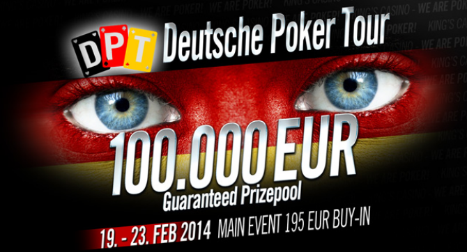 Únorová Deutsche Poker Tour přináší znovu garanci €100.000