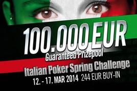 Do King&#039;s opět přicestují Italové, Main Event garantuje €100.000