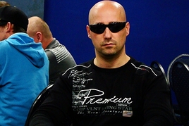 Celebrití freeroll vede do finále jako chipleader Milan Kyran