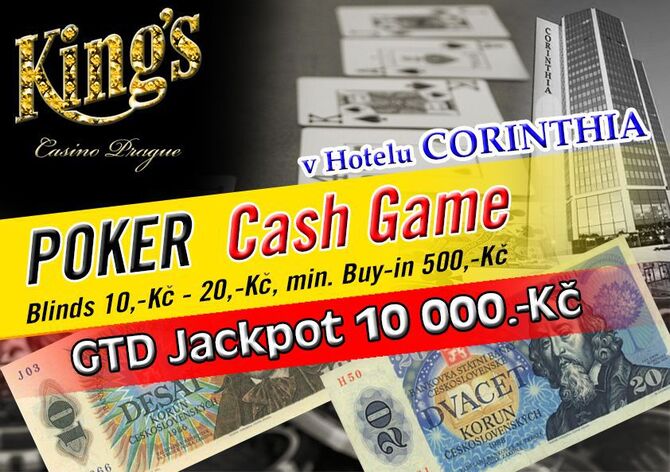 Bonus cash game v King&#039;s Prague pojede tento týden hned pětkrát!