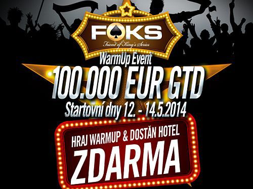 King&#039;s: Dnes FOKS, zítra Warm-UP a noc na hotelu zdarma
