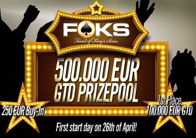 VAROVÁNÍ: Šampion FOKS Main Eventu si odnese 2.800.000 Kč!