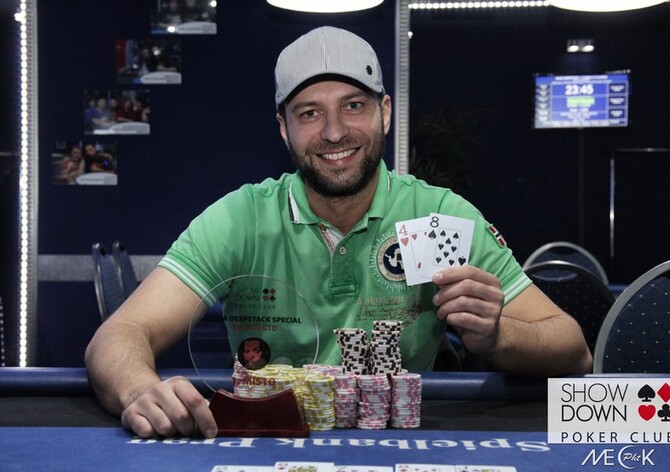 Květnový Ruda Deepstack Special skončil 4way dealem, z vítězství se radoval Andreas Papageorgiu