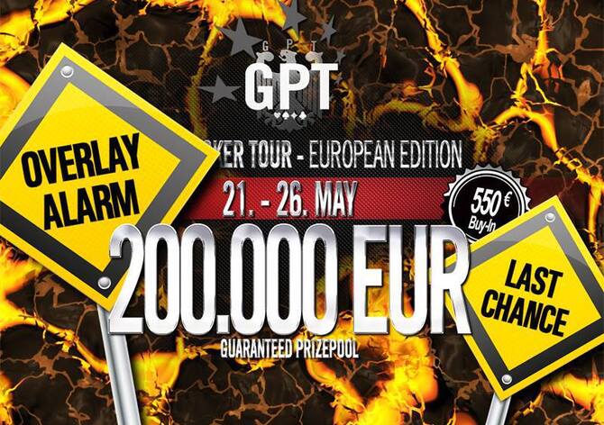 Květnová edice German Poker Tour garantuje 5,4 milionu korun!