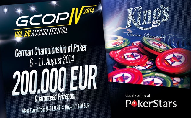Kvalifikujte se na srpnový festival GCOP již od €3.30!